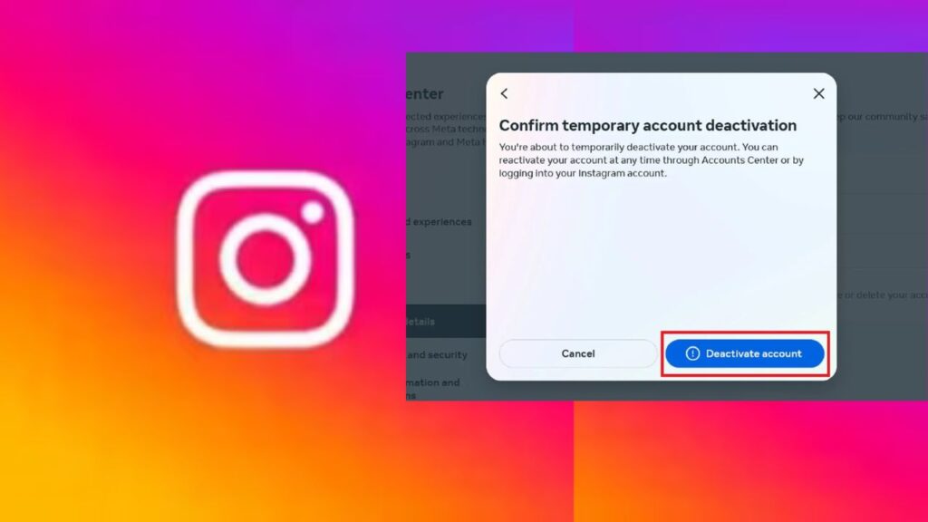 So löschen oder deaktivieren Sie Ihr Instagram-Konto auf dem Handy oder PC